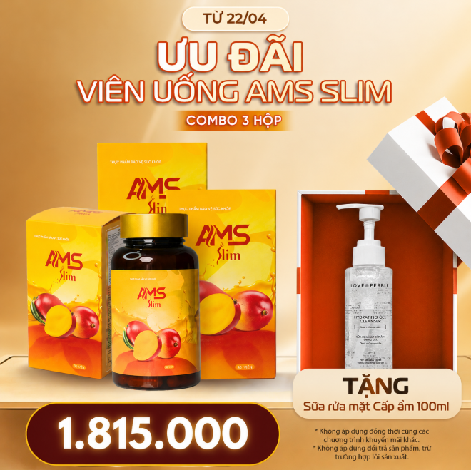 Combo 3 Hộp - AMS Slim